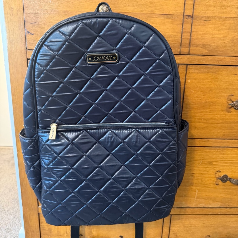 Joan and David Quilted Travel Backpack
